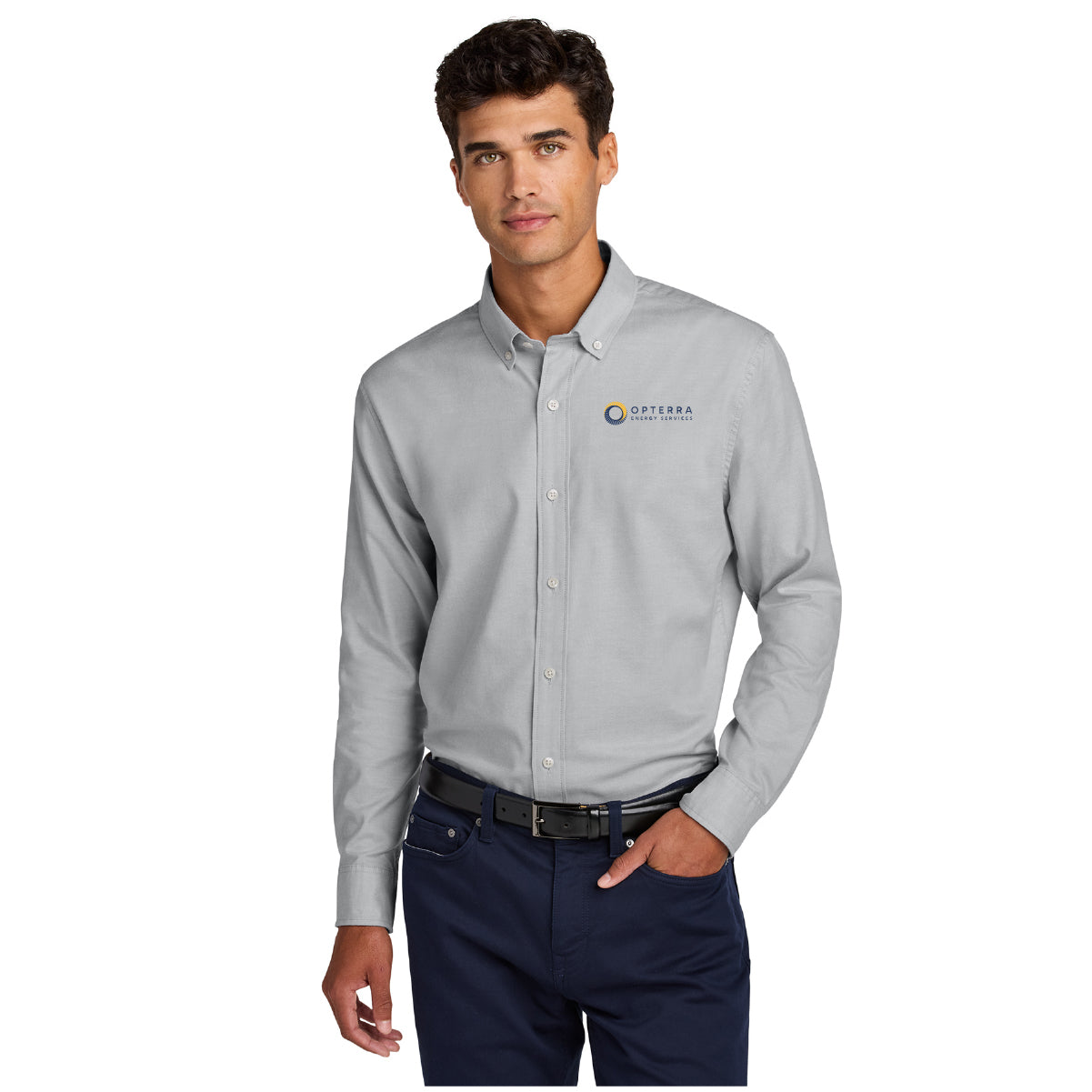 Mercer+Mettle® Long Sleeve Modern Oxford Shirt