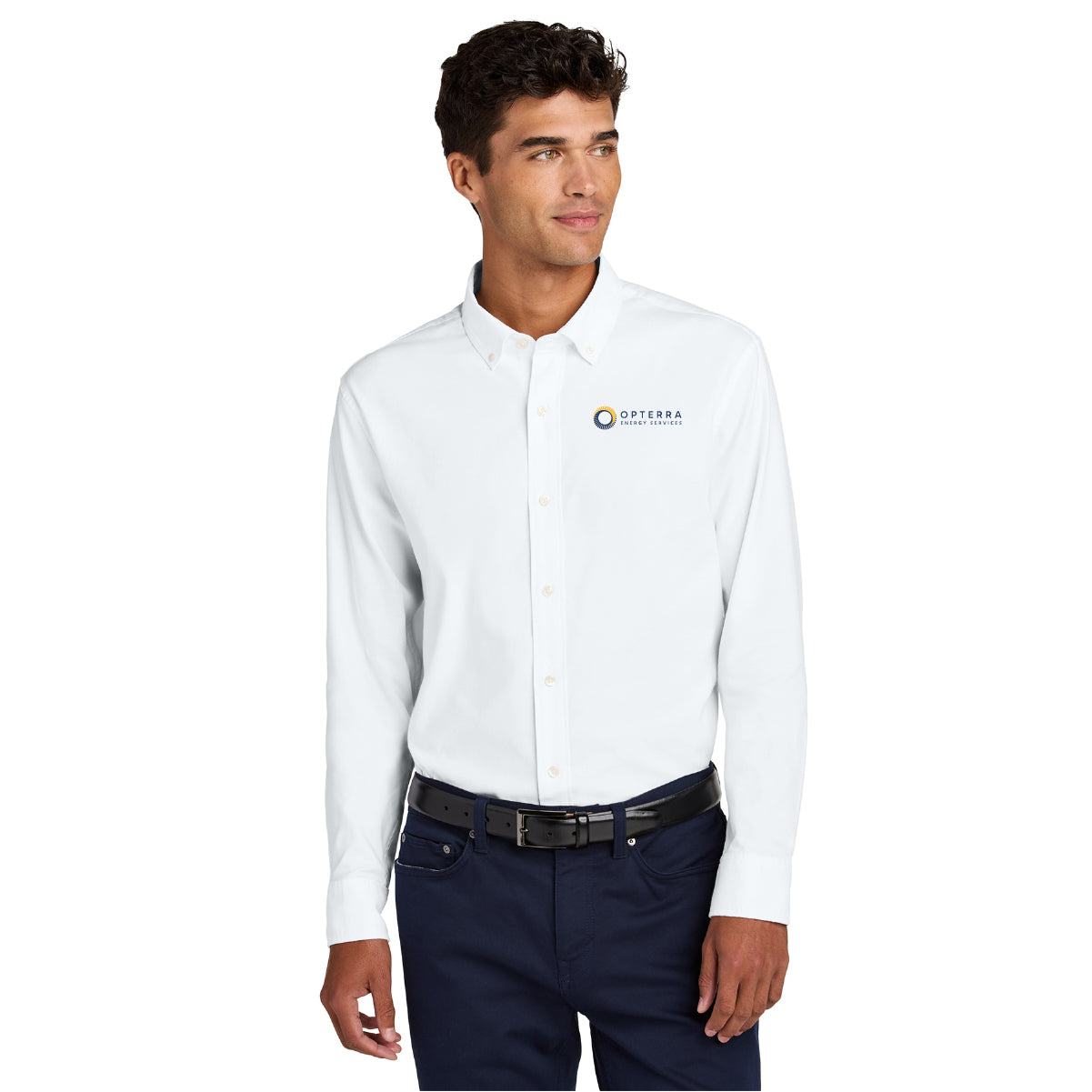 Mercer+Mettle® Long Sleeve Modern Oxford Shirt