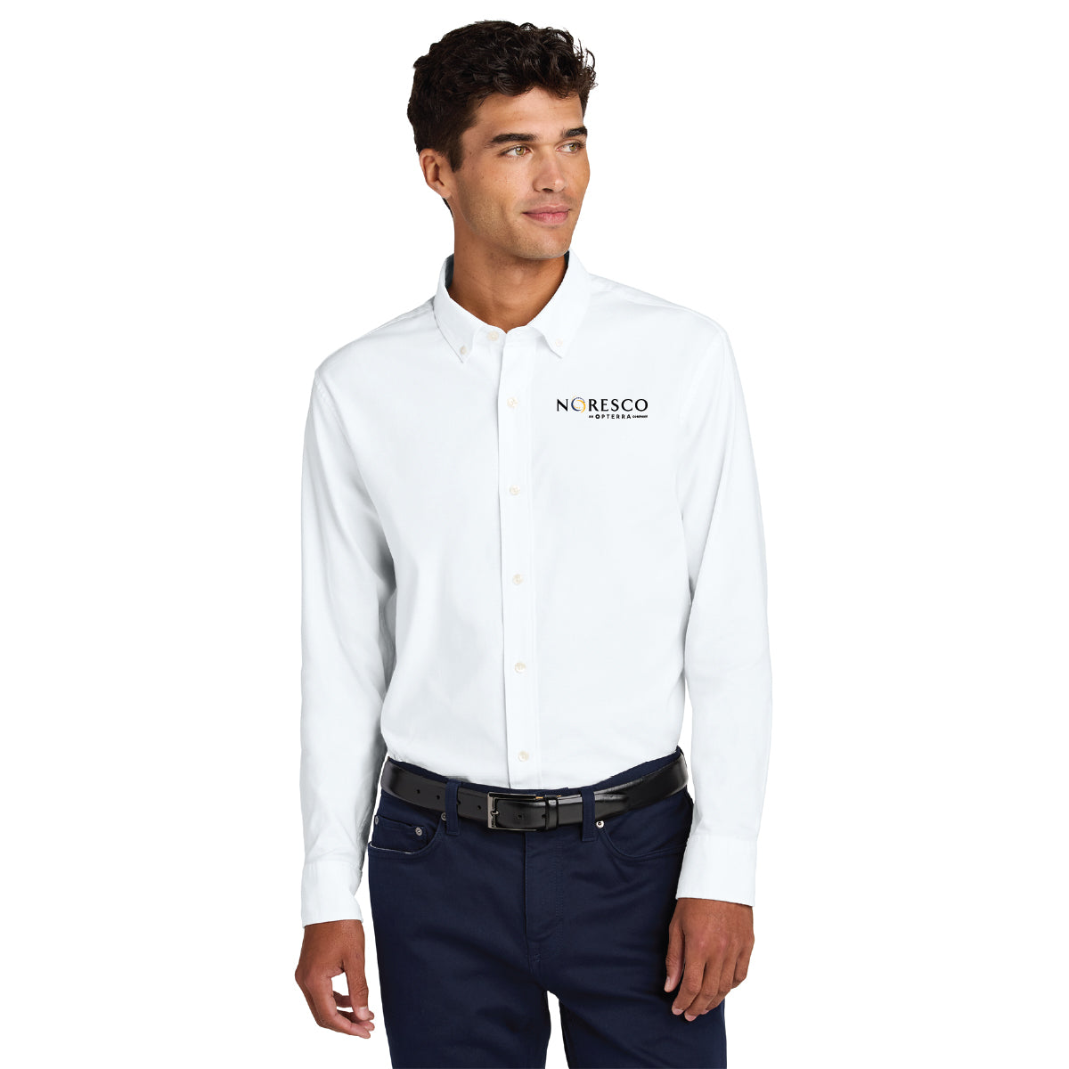 Mercer+Mettle® Long Sleeve Modern Oxford Shirt - NORESCO