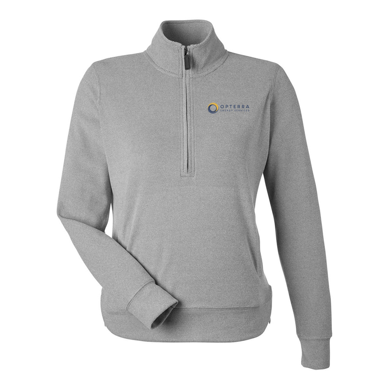 J. America Women's Element Fleece Quarter-Zip Sweatshirt