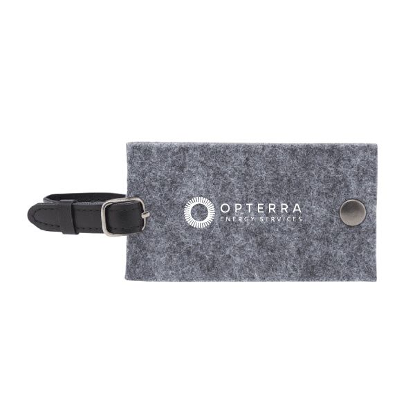 Recycled Felt Luggage Tag