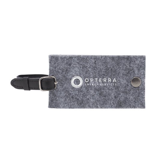Recycled Felt Luggage Tag