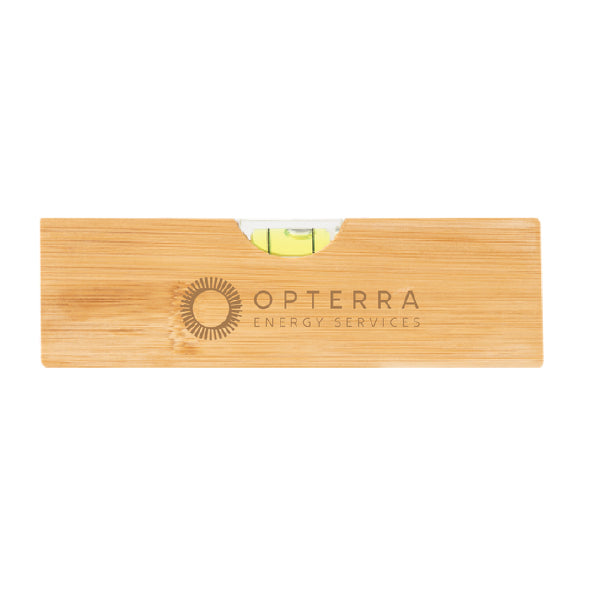 Bamboo Level With Bottle Opener