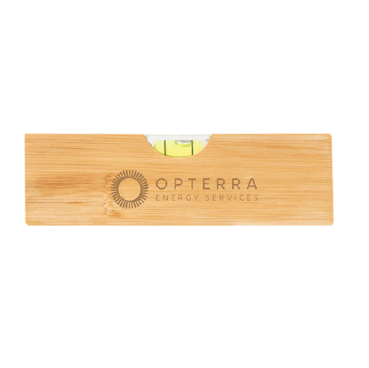 Bamboo Level With Bottle Opener