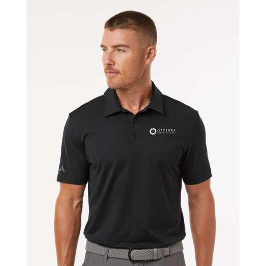 Men's Textured Stripe Polo