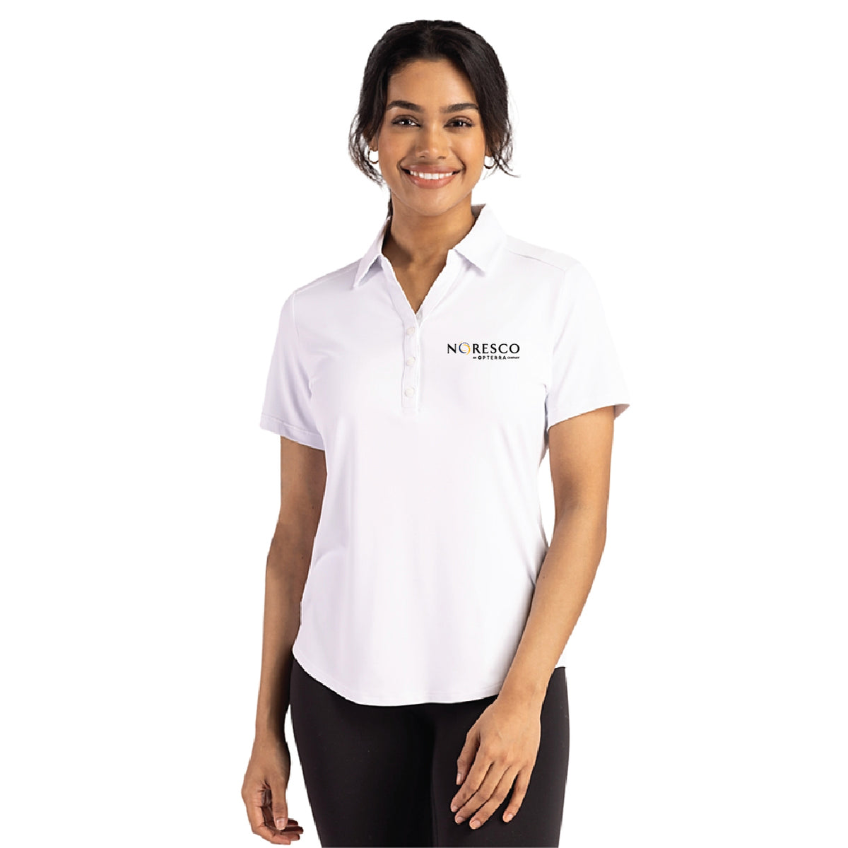 Cutter & Buck Forge Eco Heathered Stretch Womens Blade Top - NORESCO
