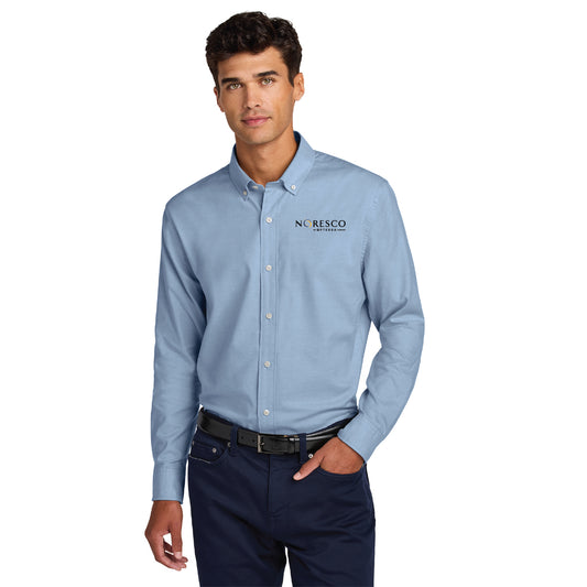 Mercer+Mettle® Long Sleeve Modern Oxford Shirt - NORESCO