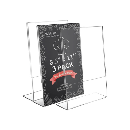 8.5 x 11 - Acrylic Sign Holder